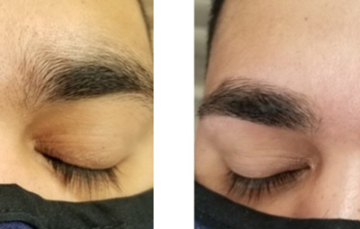 Brow work at Aristo Brows Studio