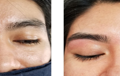 Brow work at Aristo Brows Studio