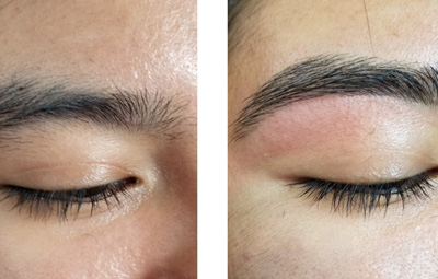 Brow work at Aristo Brows Studio