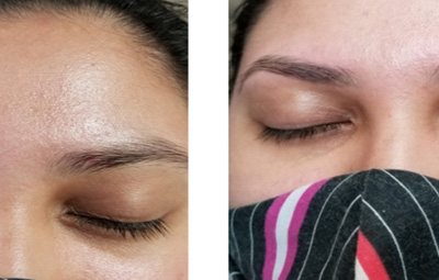 Brow work at Aristo Brows Studio